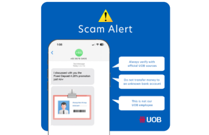 Smishing Scams (Fixed Deposit Promotions)